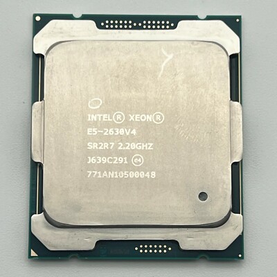 Intel Xeon E5-2630V4 2.20 GHz Ten-Core CPU Processor SR2R7 LGA2011-3 Socket