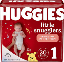 Little Snugglers Size 1 , 20 Count