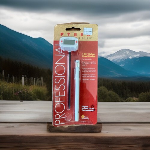 NIP Vintage Pyrex Professional Food Thermometer Digital Instant Read | eBay