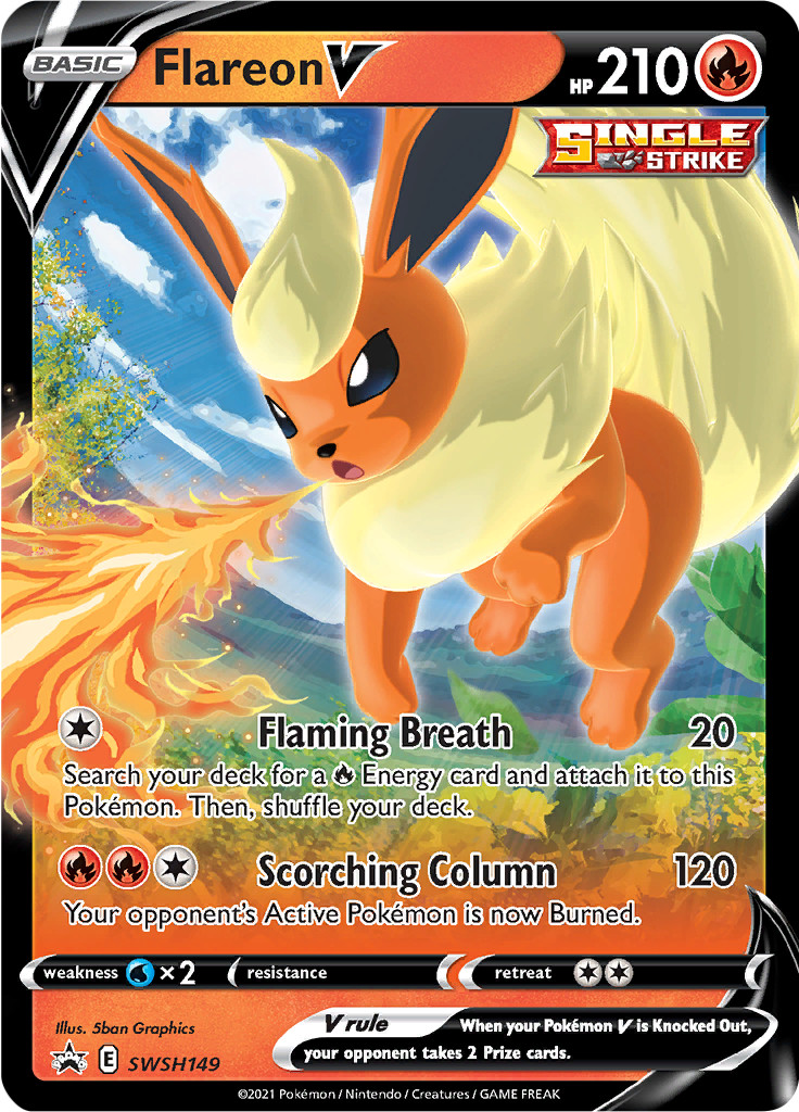 Eeveelution V SWSH Promos - 9 Card Set or Singles - Black Star Promo