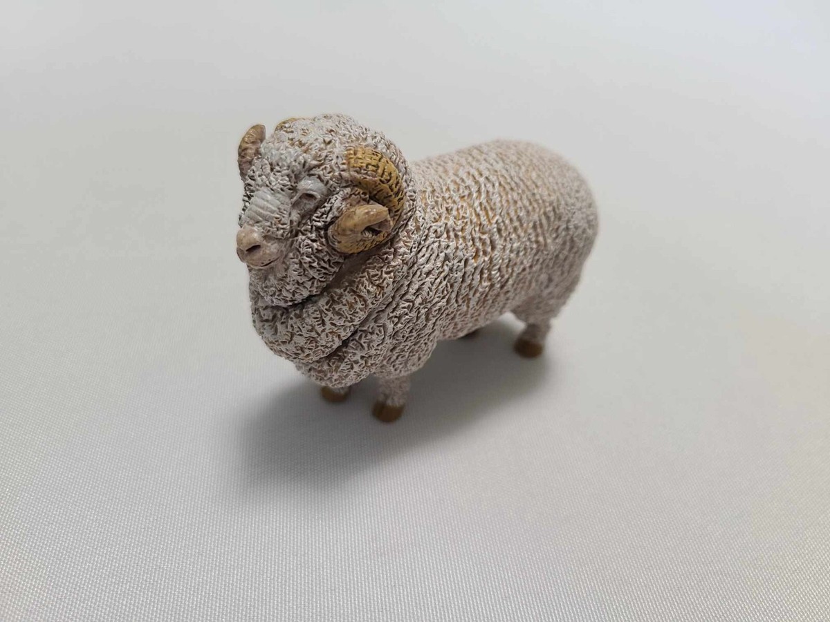 2019 Papo Wildlife Animal MERINO RAM 3