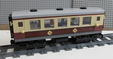 Custom Train Emerald Night 10194 Coach Car -Please Read Item Description-