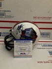 JOHN RIGGINS SIGNED RIDDELL HALL OF FAME MINI HELMET HOFER PSA AN15021