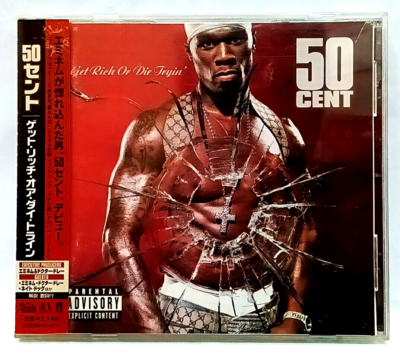CD) 50 Cent –Get Rich Or Die Tryin', Album, UICS-1056, 3 Bonus