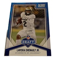 2020 Score NFL Draft Showcase /100 Laviska Shenault Jr #NFL-12 Rookie RC