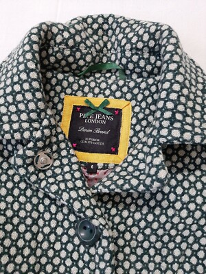 Pepe jeans london giubbotto jacket junior age 6 anni bambina baby cappotto coat