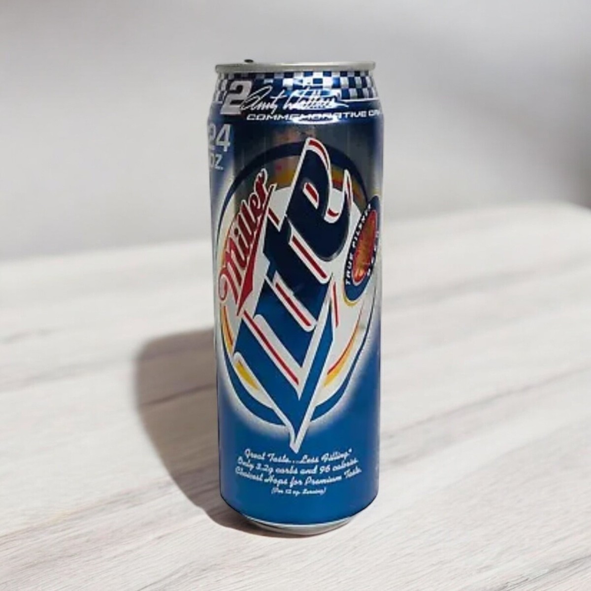 Rusty Wallace #2 Miller Lite Beer Can Last Call 2004 EMPTY Nascar