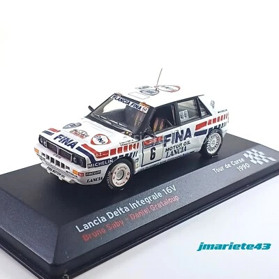 Lancia Delta Integrale 16V #6 B. Saby - D Grataloup Tour de Corse 1990 1:43 - Photo 1/4