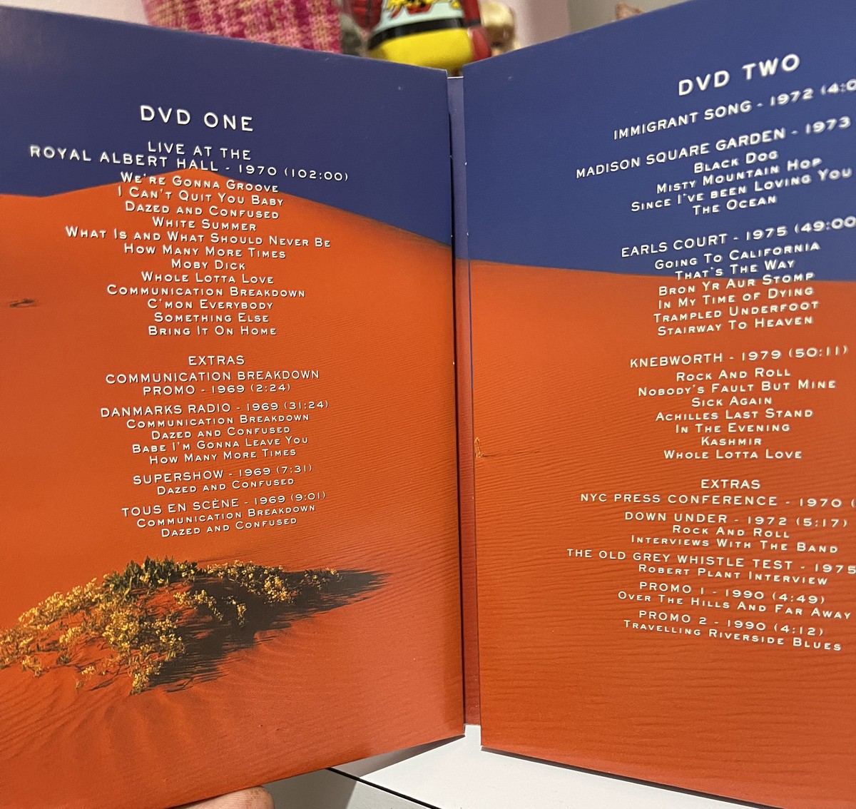 Led Zeppelin DVD 2 Disc Set 2003 Plus cover and booklet | eBay