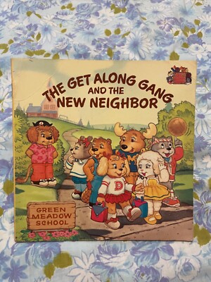 BOOK Get Along Gang and the New Neighbor Sonia Black David Gantz 1984 paperback