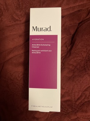 Murad AHA/BHA Exfoliating Cleanser - 5 oz New In Box