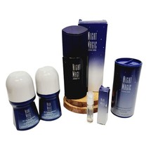 Avon Night Magic Evening Musk Cologne Spray With Perfumed Body Talc Deodorant