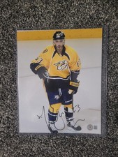MIKE RIBEIRO Signed 8x10 Autographed Photo BECKETT COA PREDATORS