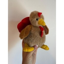 VINTAGE APPLAUSE INC Thanksgiving Turkey Plush Toy Stuffed Animal