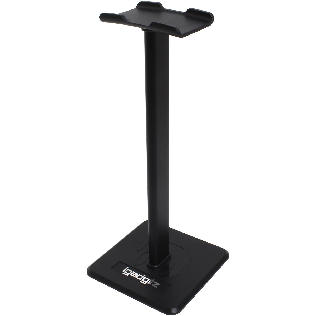 Sturdy Desktop Black Aluminium Headphone Stand holder Desk Gaming PC Gamers DJ
