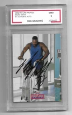 BRUCE SMITH 1992 PRO LINE PROFILES AUTHENTIC AUTO GRADED CARD BSG MINT 9 BILLS