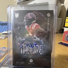 Panini Luminance Elijah Moore Rookie Autograph #183/325 Jets Rebels NFL
