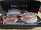 MATCH ME507 Burgundy Metal Full Rim Eyeglass Frames 53-17-140 Solid — photo 1