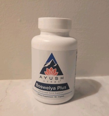 Ayush Herbs Boswelya Plus, 90 Vegetarian Caplets
