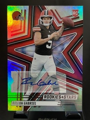2025 Panini Rookies & Stars Dillon Gabriel RC True Auto #117 Cleveland Browns