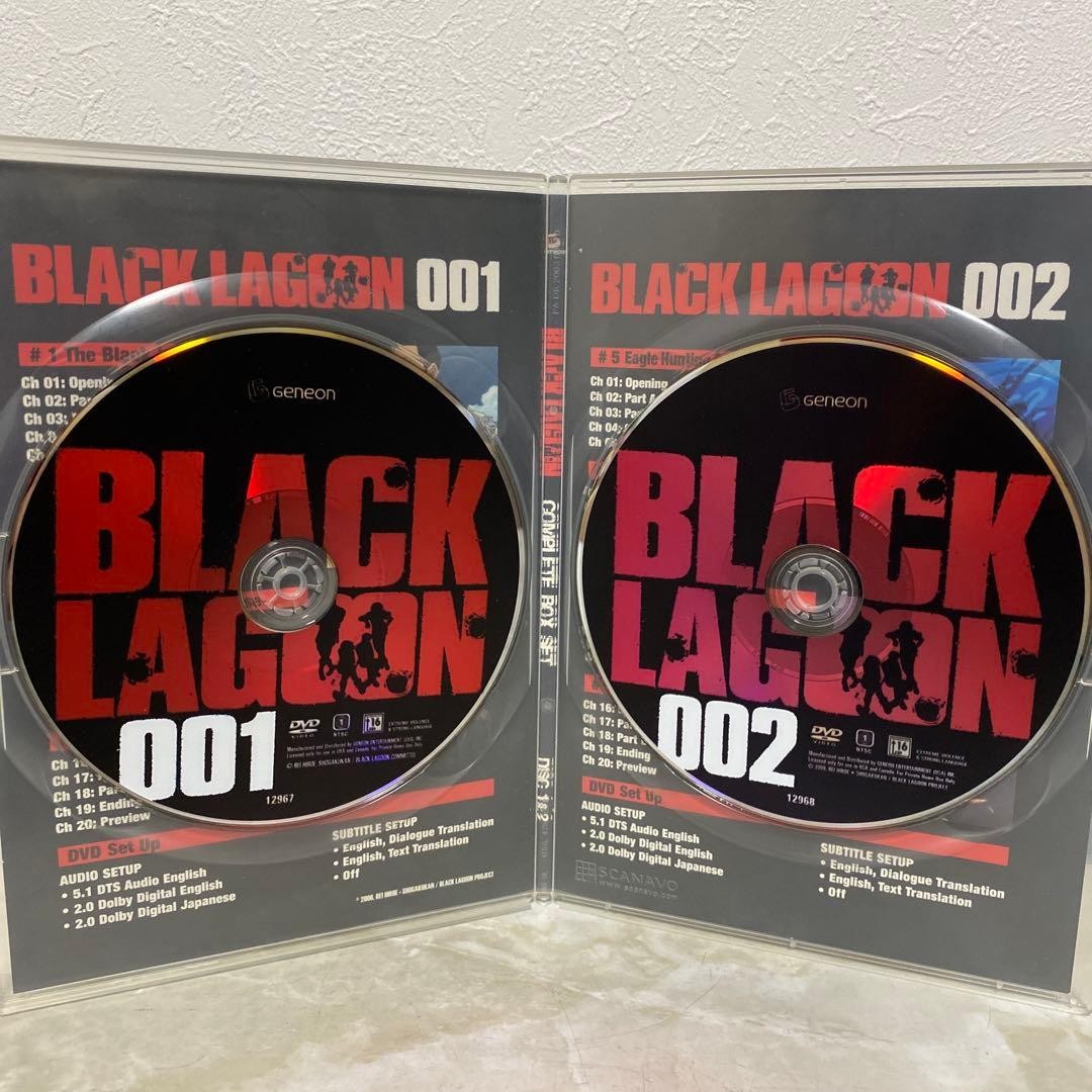 BLACK LAGOON COMPLETE BOX SET OVERSEAS EDITION DVD ANIME