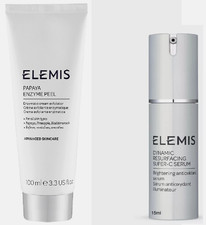 ELEMIS SET OF PAPAYA ENZYME PEEL 100ML + DYNAMIC RESURFACING SUPER C SERUM 15ML
