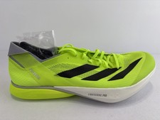 Adidas Adizero Avanti Spikes Lucid Lemon Black Silver Ig1989 Mens 10.5 Nwt 150