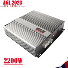 A/B class 2200W 2-Channel Power Amplifier for Car Audio Speaker Amp Systems