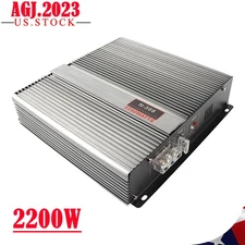 N368 2200W 2-Channel Power Amplifier for Car Audio Speaker Amp Systems 12V