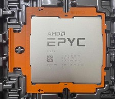 AMD EPYC 9554 Unlocked 3.1-3.75GHz 64 Core 128 Thread 360W SP5 CPU Processor