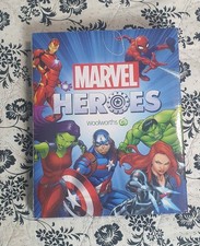 Marvel Heroes Discs with Folder Complete set. Collectable