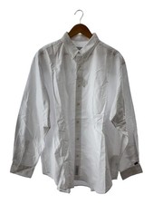 WTAPS Long Sleeve Shirt 4 Cotton WHT Solid 242TQDT SHM01