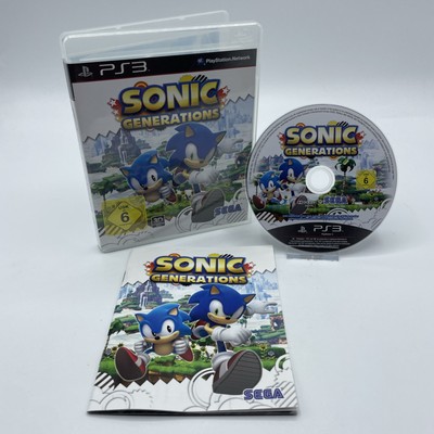 Sonic Generations (Sony PlayStation 3, PS3, 2011), mit Anleitung