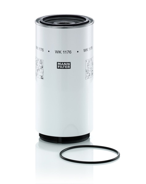 Kraftstofffilter Mann-Filter WK 1176 X Anschraubfilter Mit Wasserabscheider-image