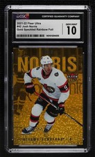 2021 Fleer Ultra Gold Speckled Rainbow Foil Josh Norris #42 CGC 10 Gem Mint 1pc9