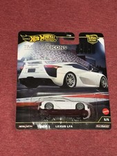 Hot Wheels Premium Timeless Icons Lexus Lfa White Nib Vhtf