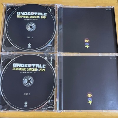 Undertale Symphonic Concert 2024 4 Disc CD Set Collectible Limited