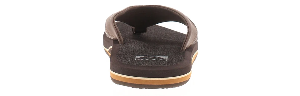 Reef Sandales Pour Hommes Cushion Dawn Slip On Marron Taille UK - Photo 4/4