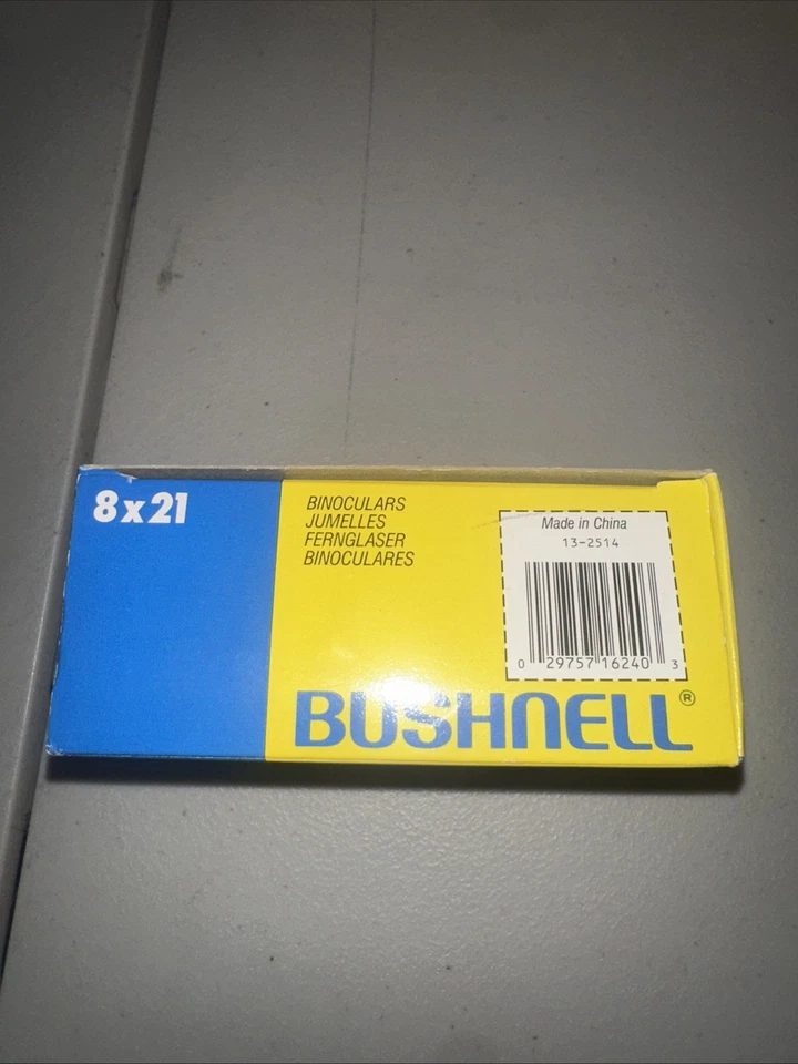 Binoculares Bushnell PowerView 8X21 (caja abierta, nuevos) Foto 3 de 4