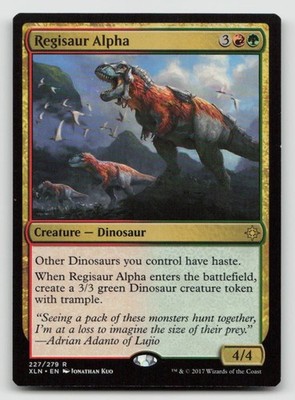 Magic: The Gathering Regisaur Alpha 227 Ixalan NM