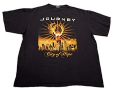 JOURNEY Concert Tee Shirt Eclipse Tour 2011 Double Sided Adult Band Tee XL