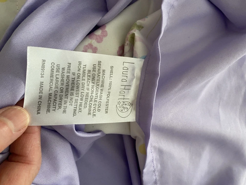 Laura Hart Kids Sweet Fairy Pillowcases Set Of 2 Standard Size - Image 3 of 4