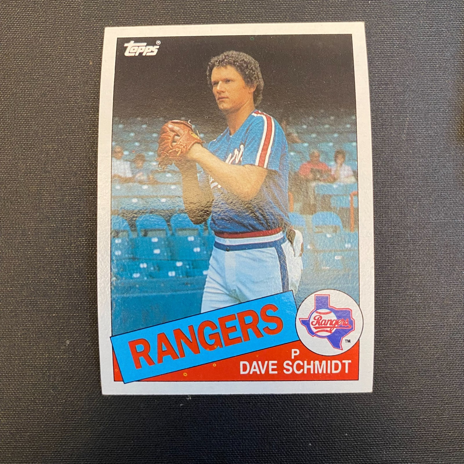 1985 Topps - Dave Schmidt #313