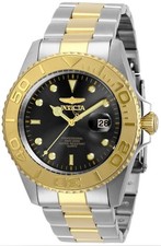 Invicta Pro Diver Quartz Black Dial Two-tone Men's Watch 29948