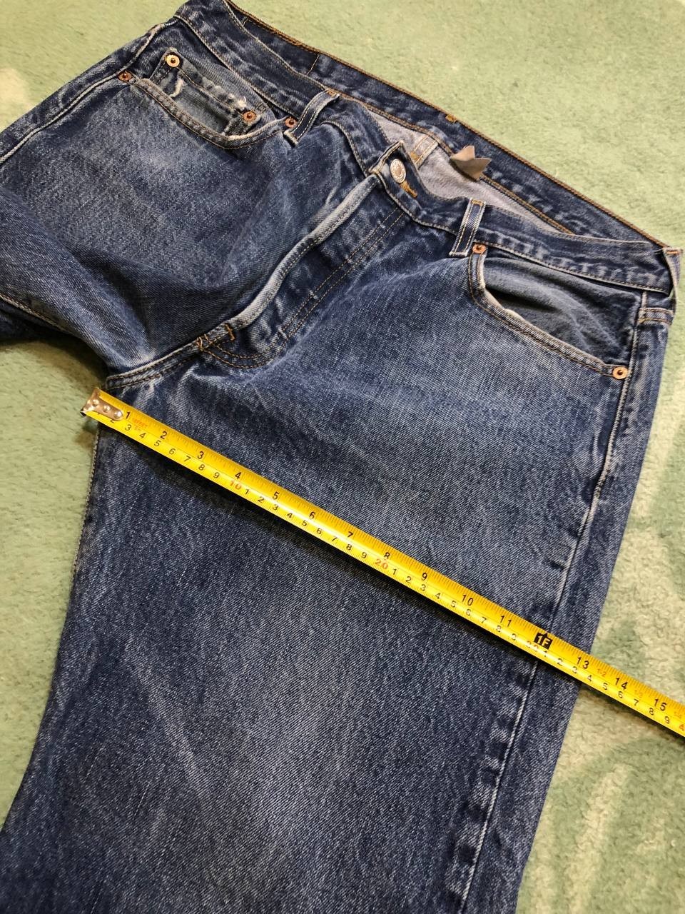 Levi's Red Tab 501 Blue Denim Jeans 36X32 thumbnail 7