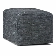 Simplihome Pouf, Fredrik, Grey