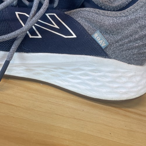 New Balance mens navy an gray Fresh Foam running shoes 12 2E mroavtb - Picture 7 of 14