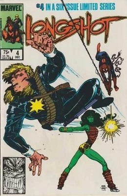 Longshot #4 - Marvel Comics - 1985