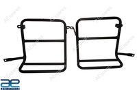 GepäCkträGer-Set Schwarz FüR Royal Enfield Bullet Standard 350 500 NEU