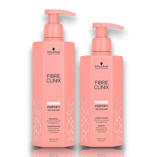 Schwarzkopf Fibre Clinix Tribond FORTIFY Shampoo 10.1 oz Conditioner 8.5 oz DUO